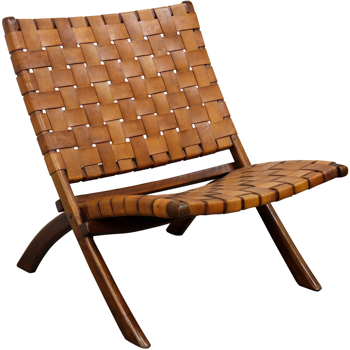 Signature Cognac Chair